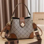 Fashion PU Leather Bucket Bag