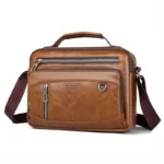 WEIXIER Men'S Genuine Laptop Briefcase