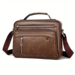 WEIXIER Men'S Genuine Laptop Briefcase - Image 4