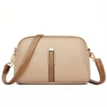 Minimalist Shell-Shaped Crossbody Bag - Image 7