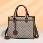 Necklace-Like Logo Women's 3pcs Handbag Set - Image 4