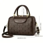 Designer-Inspired Boston Handbag for Women - Image 6