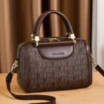 Designer-Inspired Boston Handbag for Women