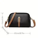 Minimalist Shell-Shaped Crossbody Bag - Image 11