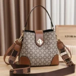 Fashion PU Leather Bucket Bag - Image 13